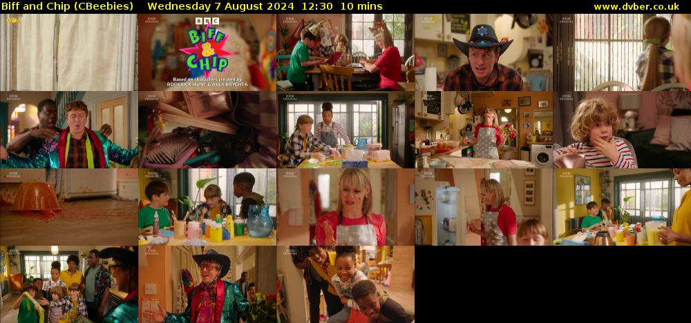 Biff and Chip (CBeebies) Wednesday 7 August 2024 12:30 - 12:40