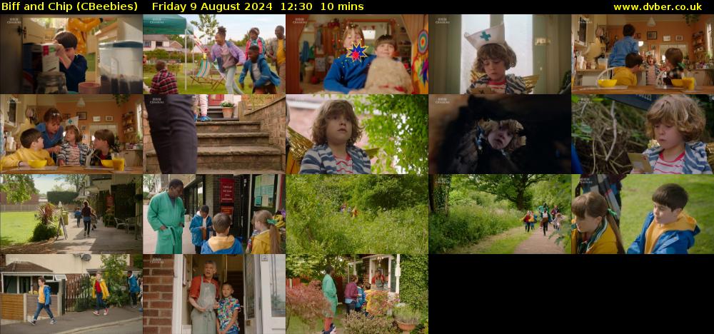 Biff and Chip (CBeebies) Friday 9 August 2024 12:30 - 12:40