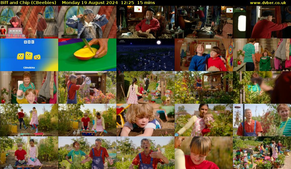 Biff and Chip (CBeebies) Monday 19 August 2024 12:25 - 12:40