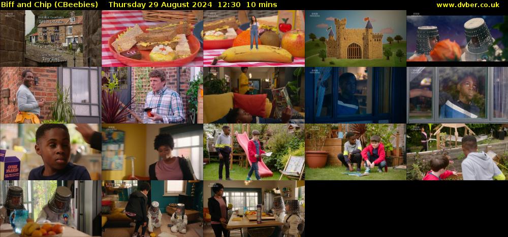 Biff and Chip (CBeebies) Thursday 29 August 2024 12:30 - 12:40