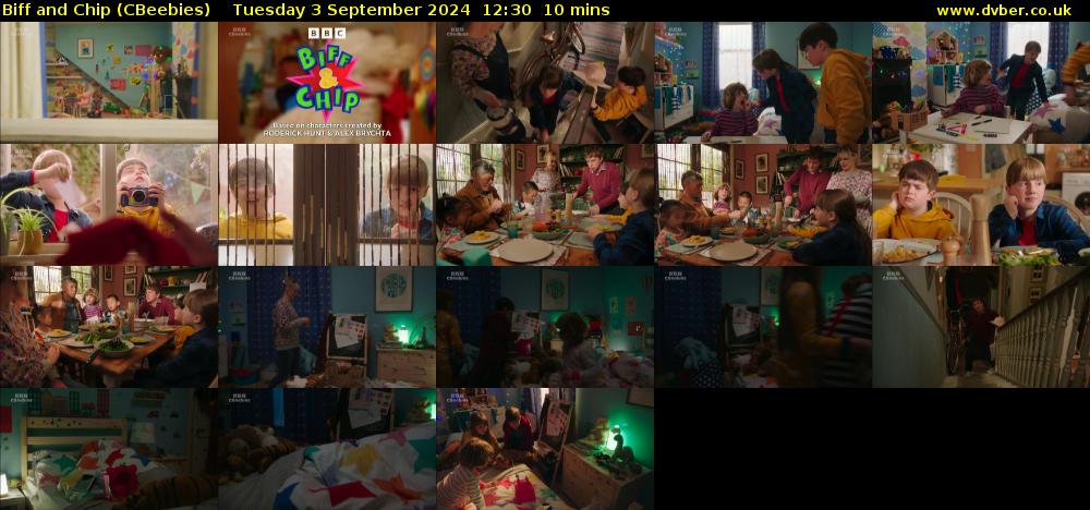 Biff and Chip (CBeebies) Tuesday 3 September 2024 12:30 - 12:40