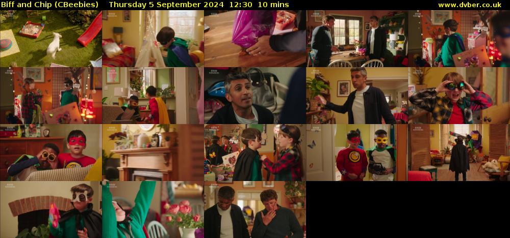 Biff and Chip (CBeebies) Thursday 5 September 2024 12:30 - 12:40