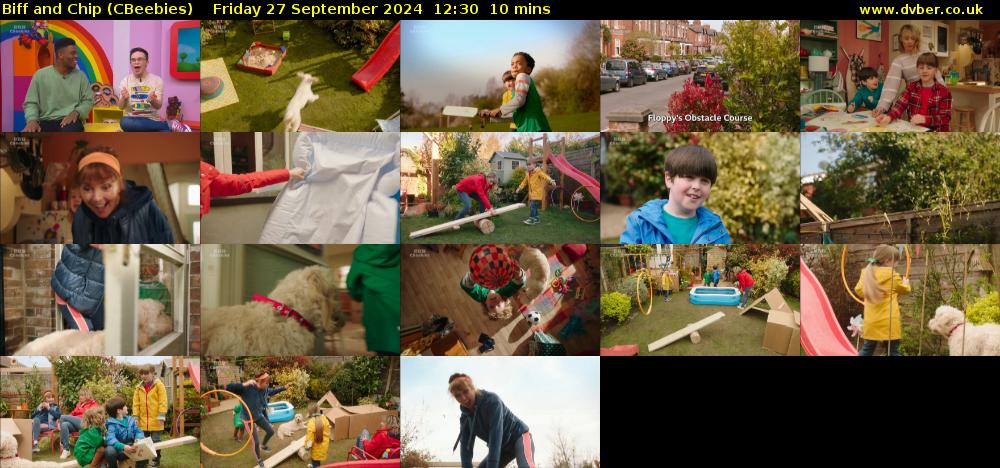 Biff and Chip (CBeebies) Friday 27 September 2024 12:30 - 12:40