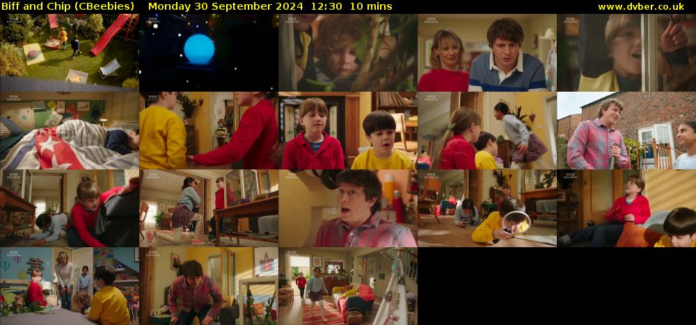 Biff and Chip (CBeebies) Monday 30 September 2024 12:30 - 12:40