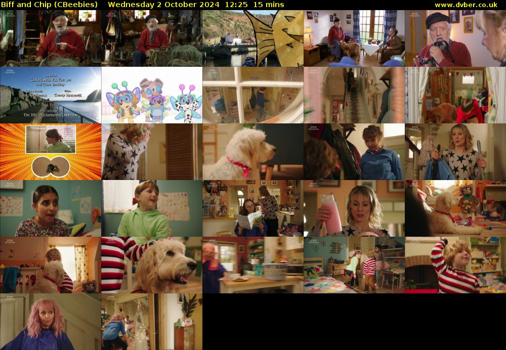 Biff and Chip (CBeebies) Wednesday 2 October 2024 12:25 - 12:40