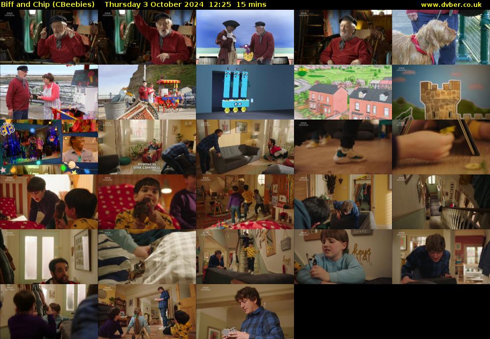 Biff and Chip (CBeebies) Thursday 3 October 2024 12:25 - 12:40