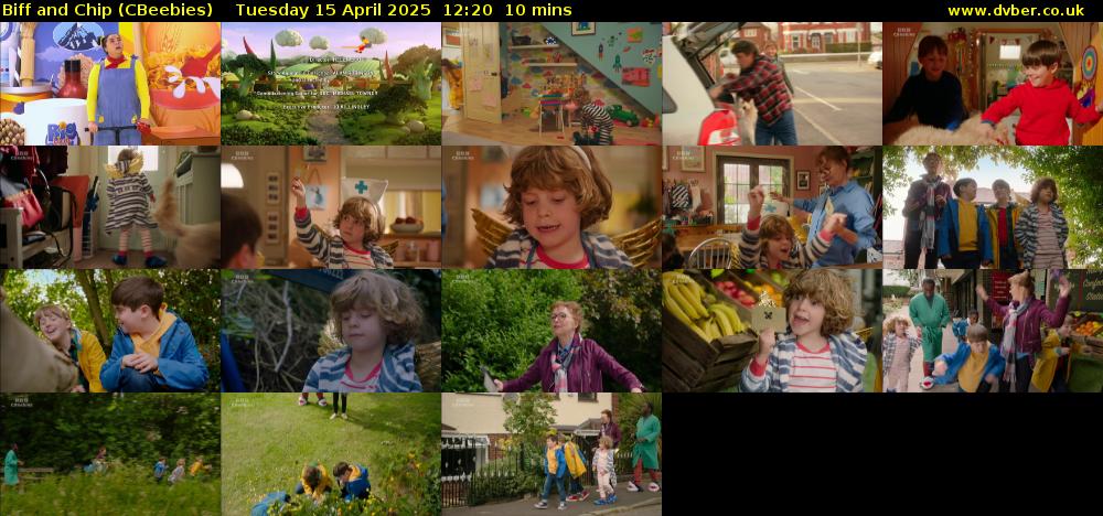 Biff and Chip (CBeebies) Tuesday 15 April 2025 12:20 - 12:30
