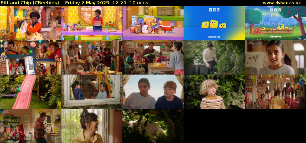 Biff and Chip (CBeebies) Friday 2 May 2025 12:20 - 12:30