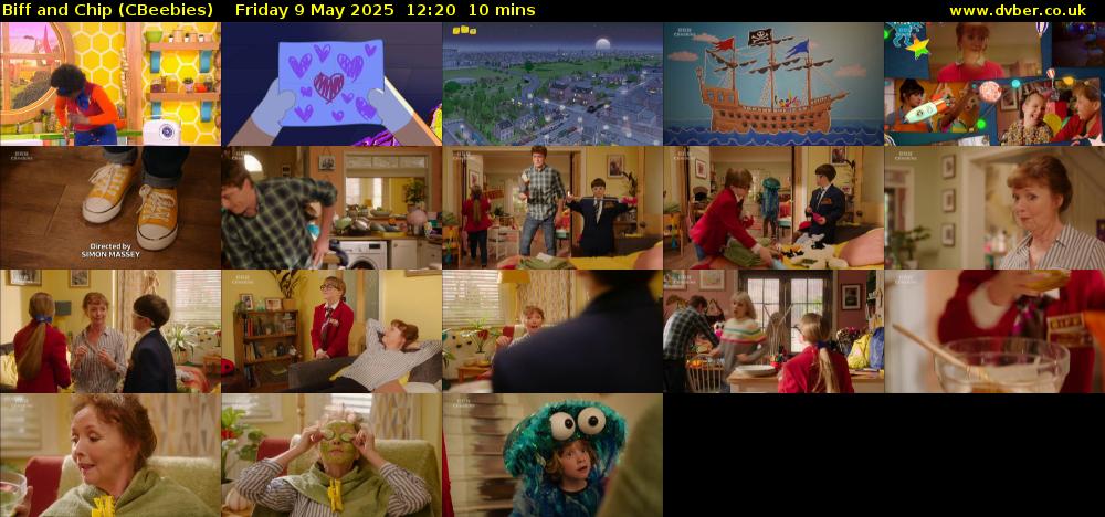 Biff and Chip (CBeebies) Friday 9 May 2025 12:20 - 12:30