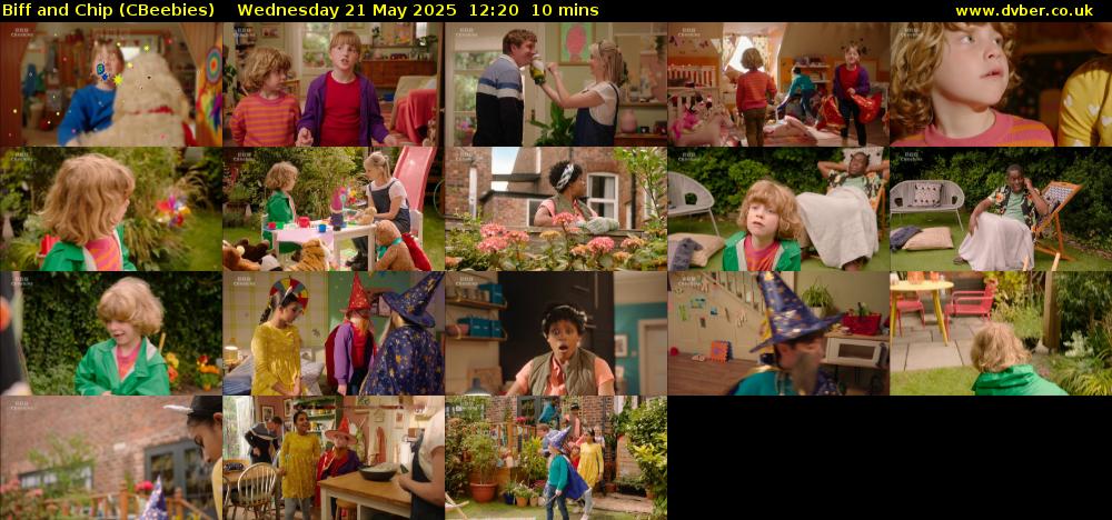 Biff and Chip (CBeebies) Wednesday 21 May 2025 12:20 - 12:30