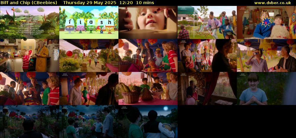 Biff and Chip (CBeebies) Thursday 29 May 2025 12:20 - 12:30