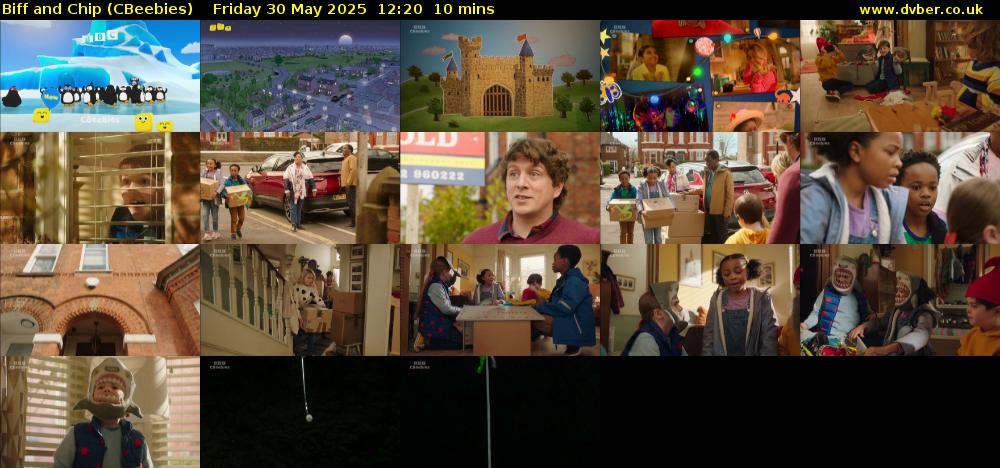 Biff and Chip (CBeebies) Friday 30 May 2025 12:20 - 12:30