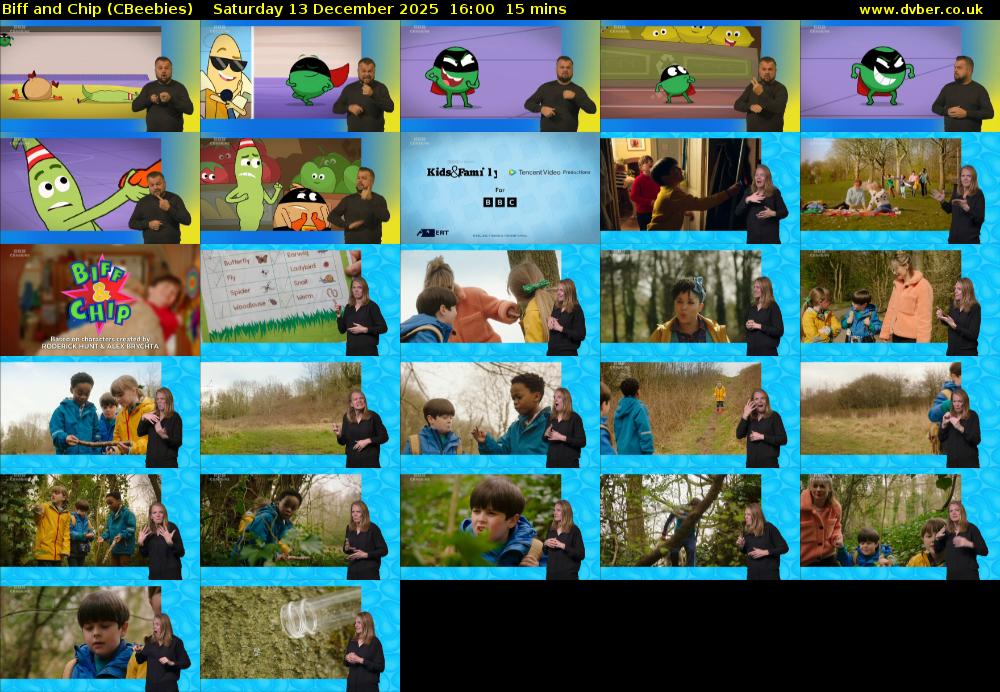 Biff and Chip (CBeebies) Saturday 13 December 2025 16:00 - 16:15