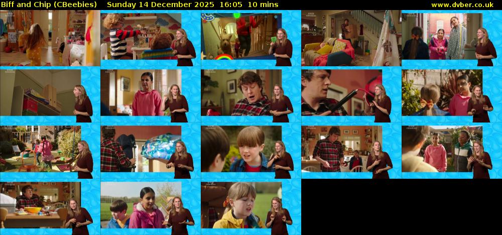 Biff and Chip (CBeebies) Sunday 14 December 2025 16:05 - 16:15
