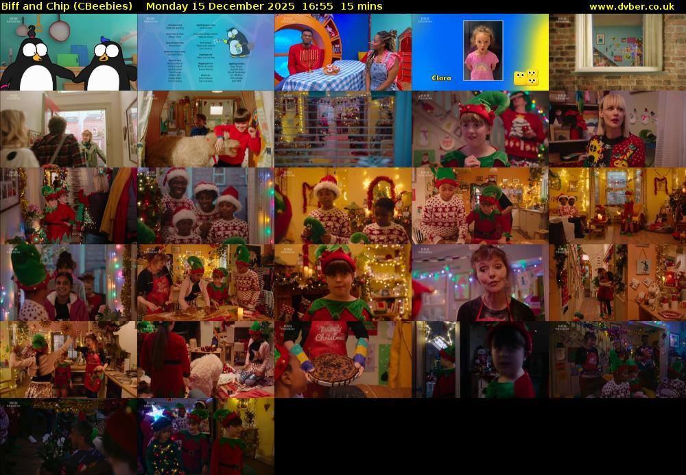 Biff and Chip (CBeebies) Monday 15 December 2025 16:55 - 17:10