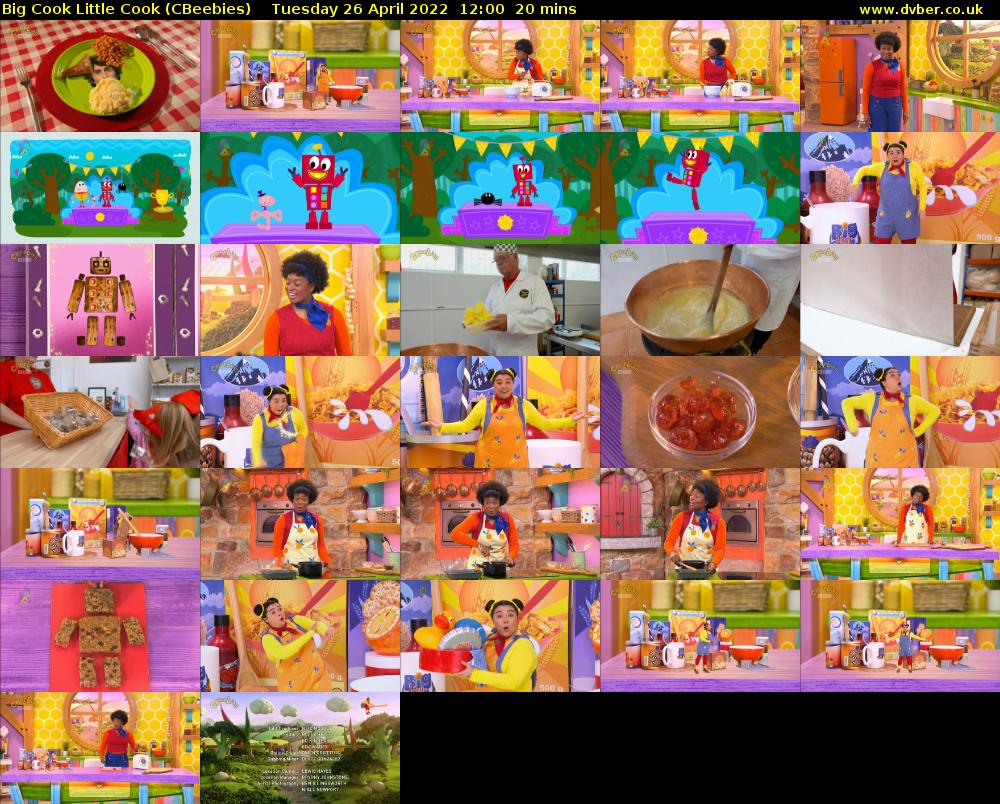 Big Cook Little Cook (CBeebies) - 2022-04-26-1200
