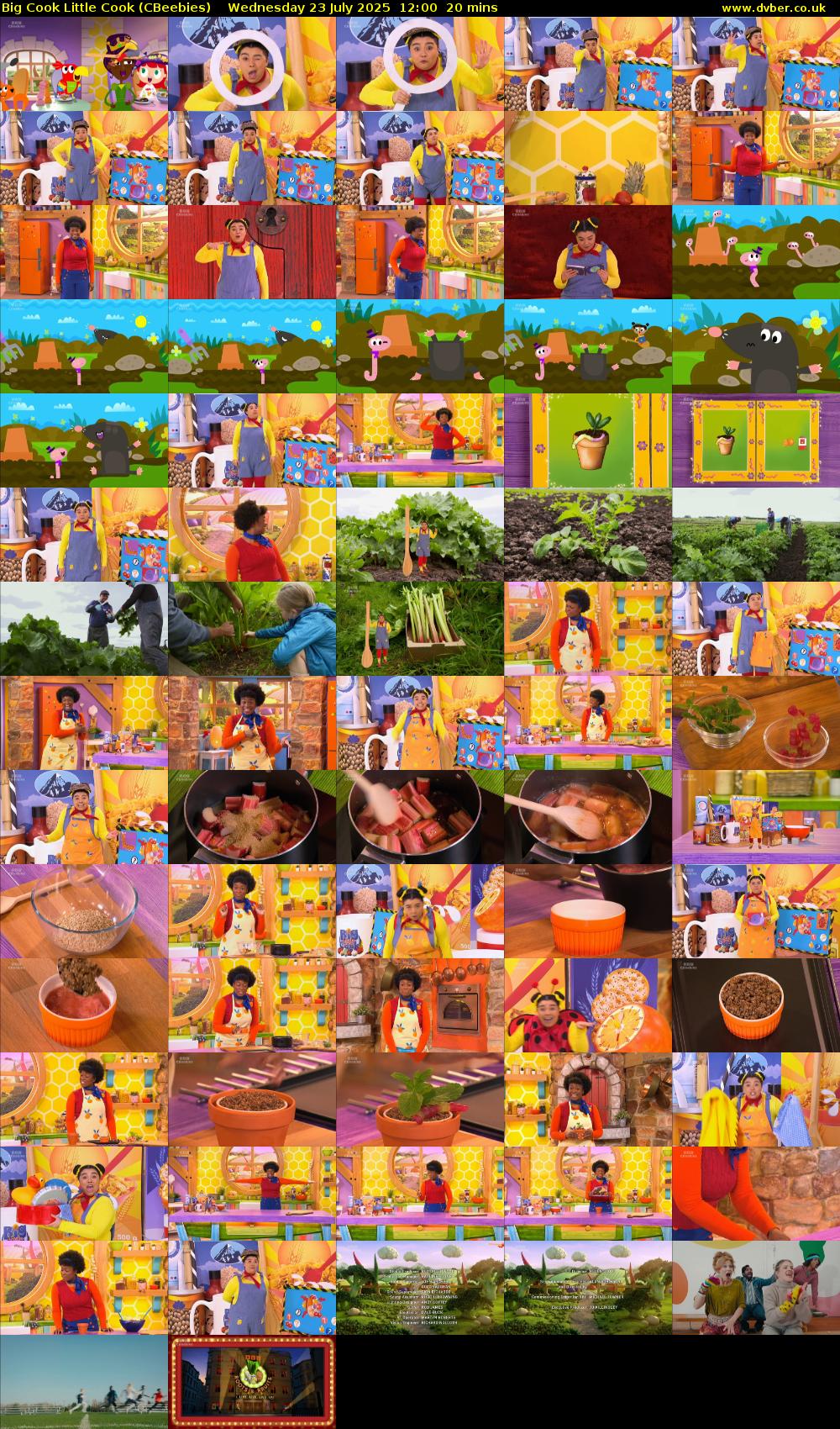 Big Cook Little Cook (CBeebies) Wednesday 23 July 2025 12:00 - 12:20