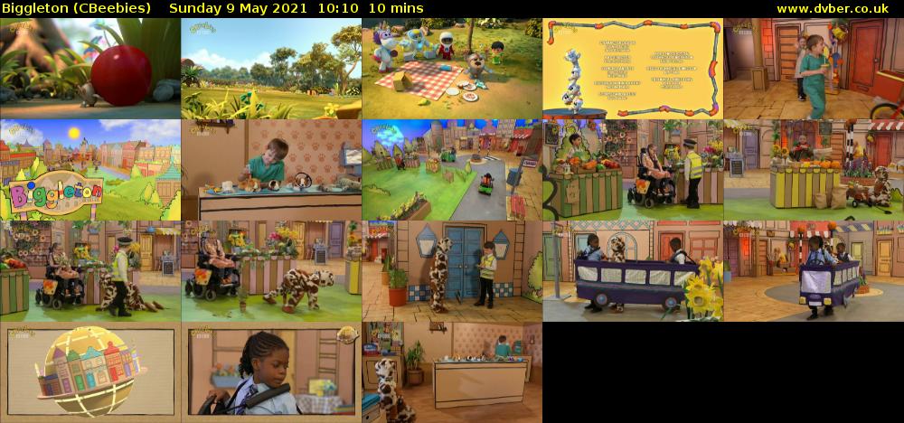 Biggleton (CBeebies) Sunday 9 May 2021 10:10 - 10:20