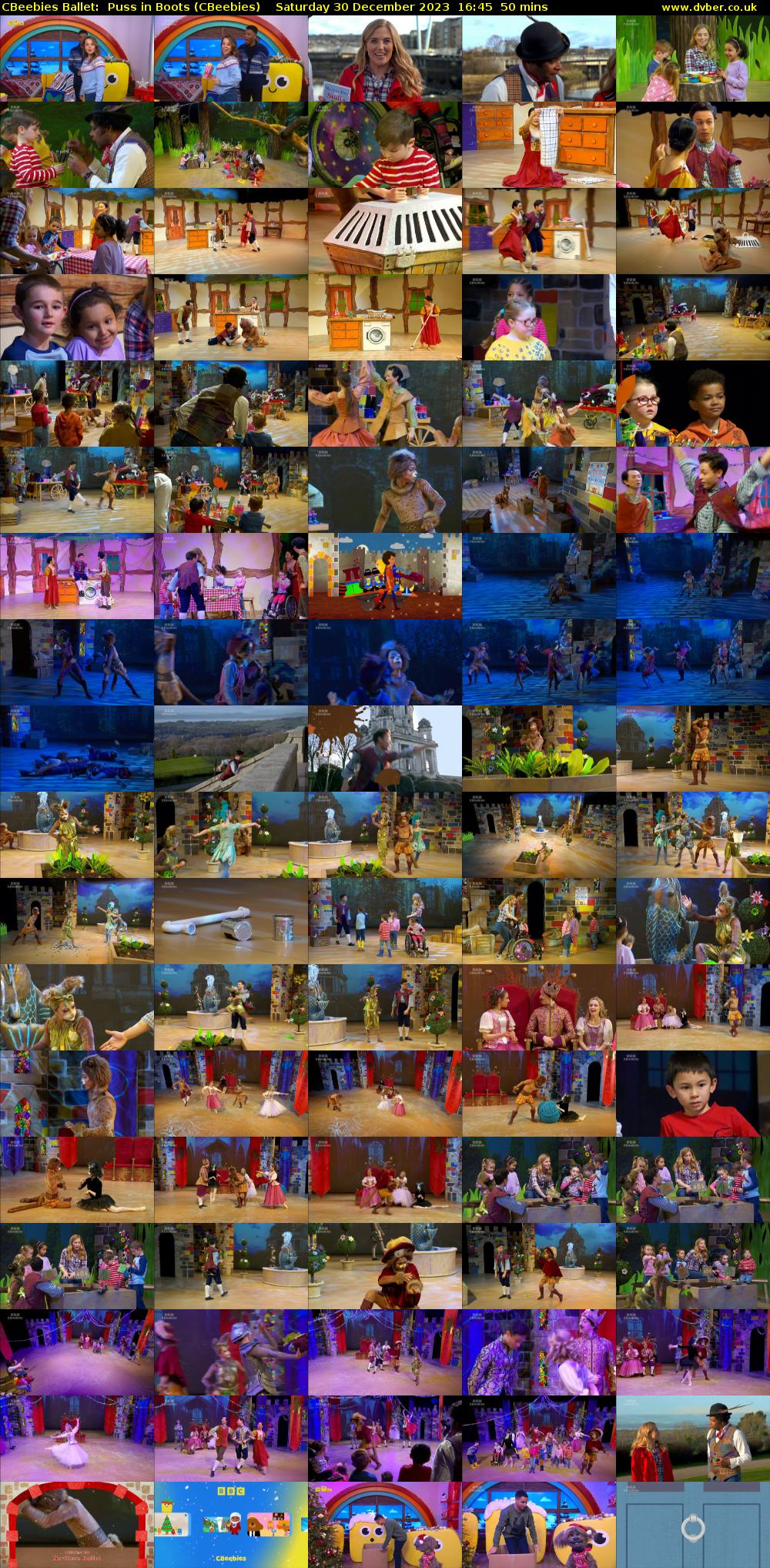 CBeebies Ballet:  Puss in Boots (CBeebies) Saturday 30 December 2023 16:45 - 17:35