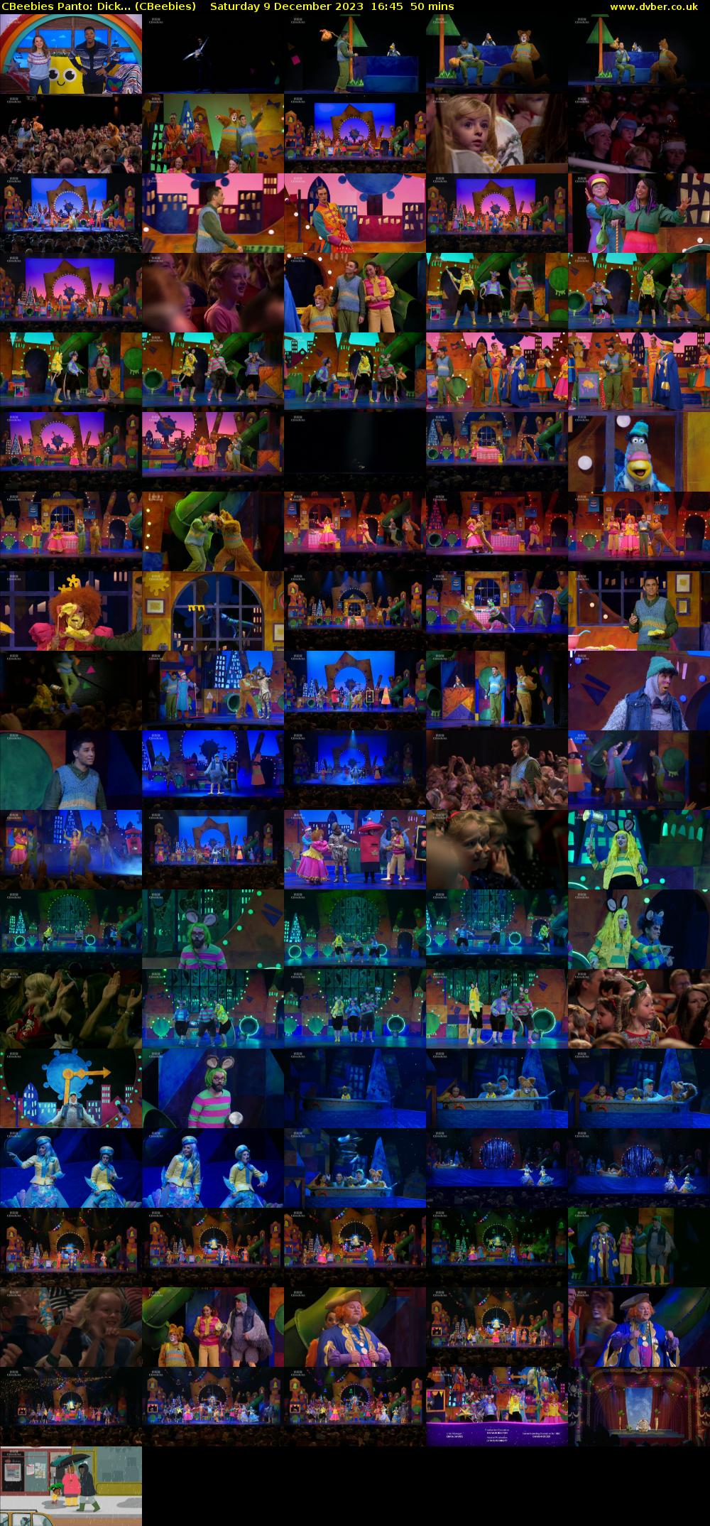 CBeebies Panto: Dick... (CBeebies) Saturday 9 December 2023 16:45 - 17:35