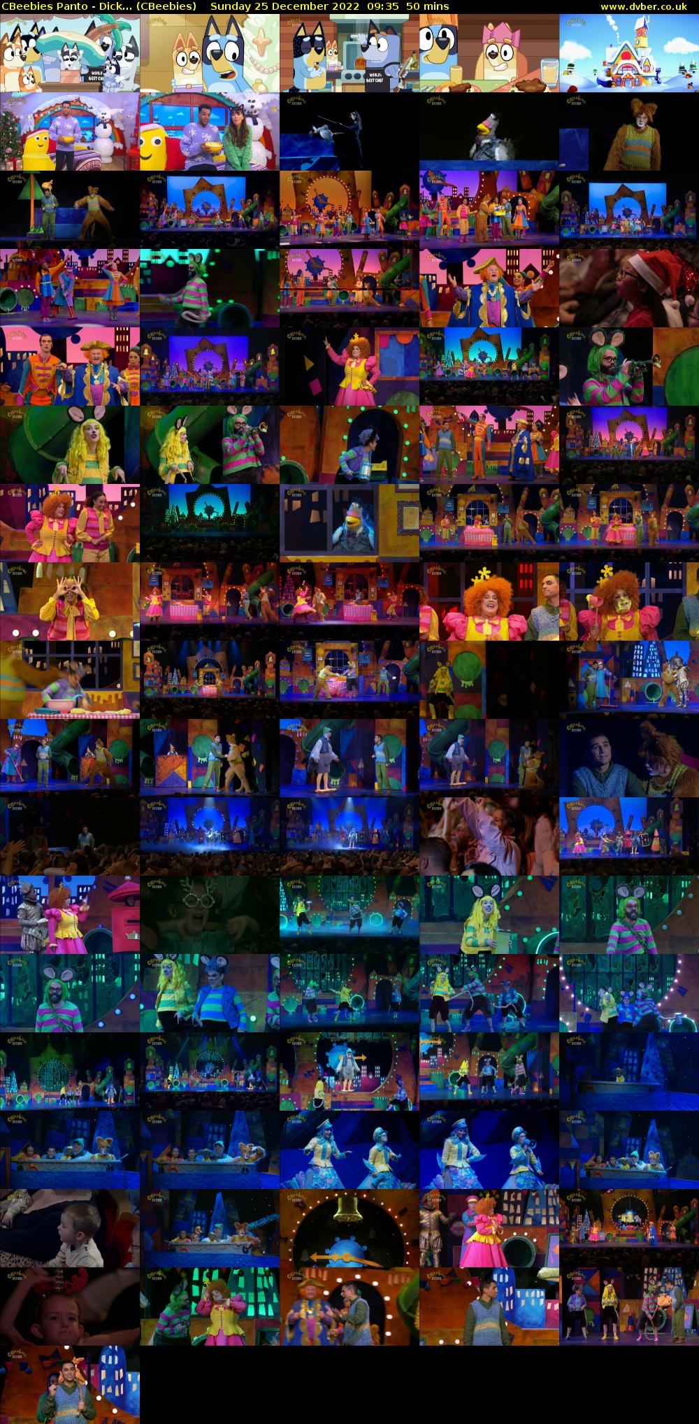 CBeebies Panto - Dick... (CBeebies) Sunday 25 December 2022 09:35 - 10:25