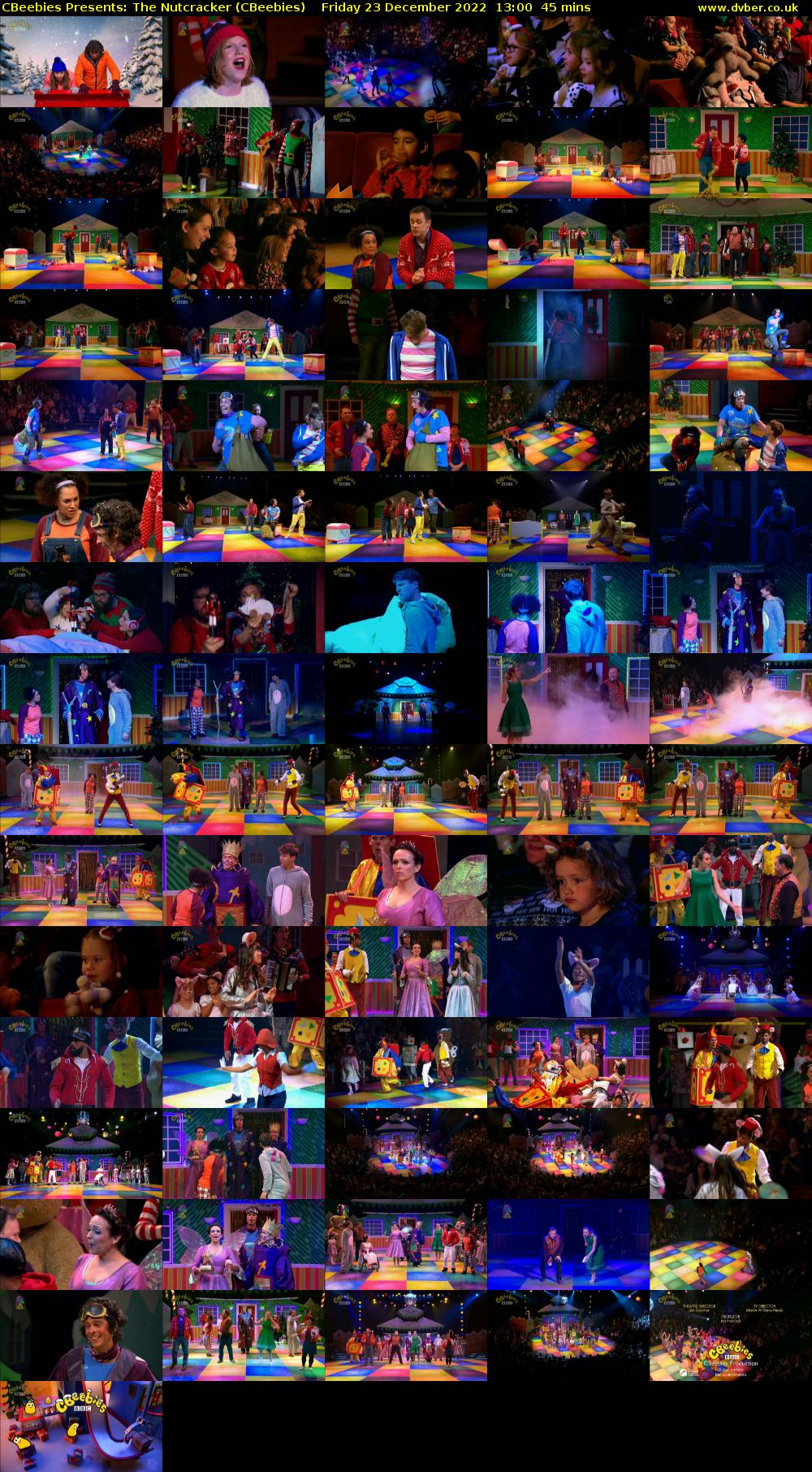 CBeebies Presents: The Nutcracker (CBeebies) Friday 23 December 2022 13:00 - 13:45