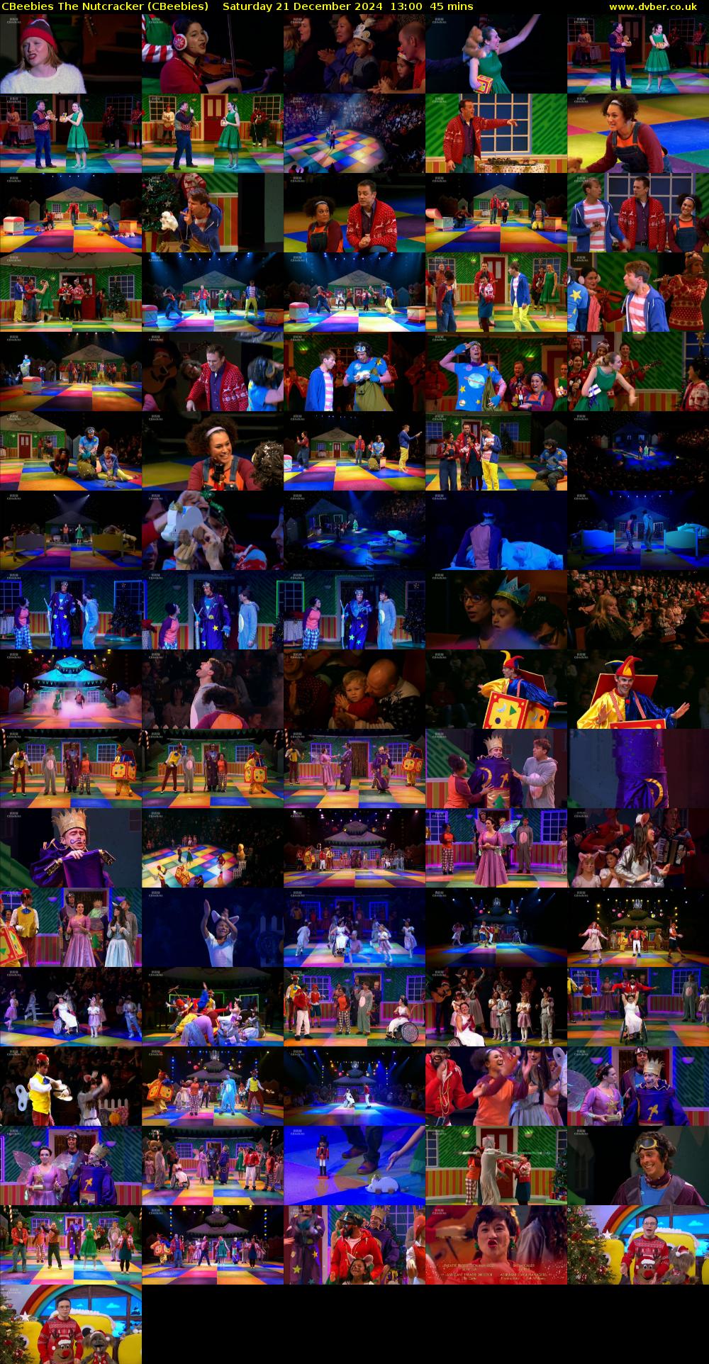CBeebies The Nutcracker (CBeebies) Saturday 21 December 2024 13:00 - 13:45