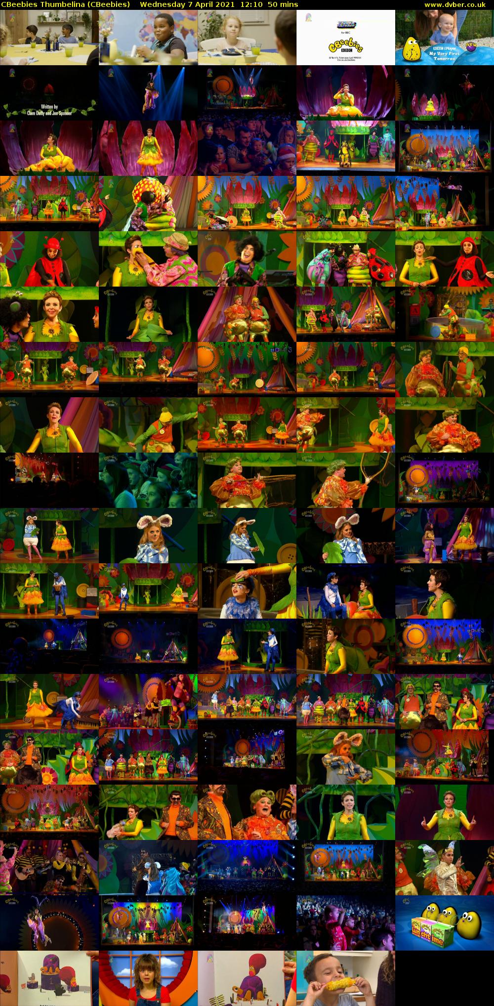 CBeebies Thumbelina (CBeebies) Wednesday 7 April 2021 12:10 - 13:00
