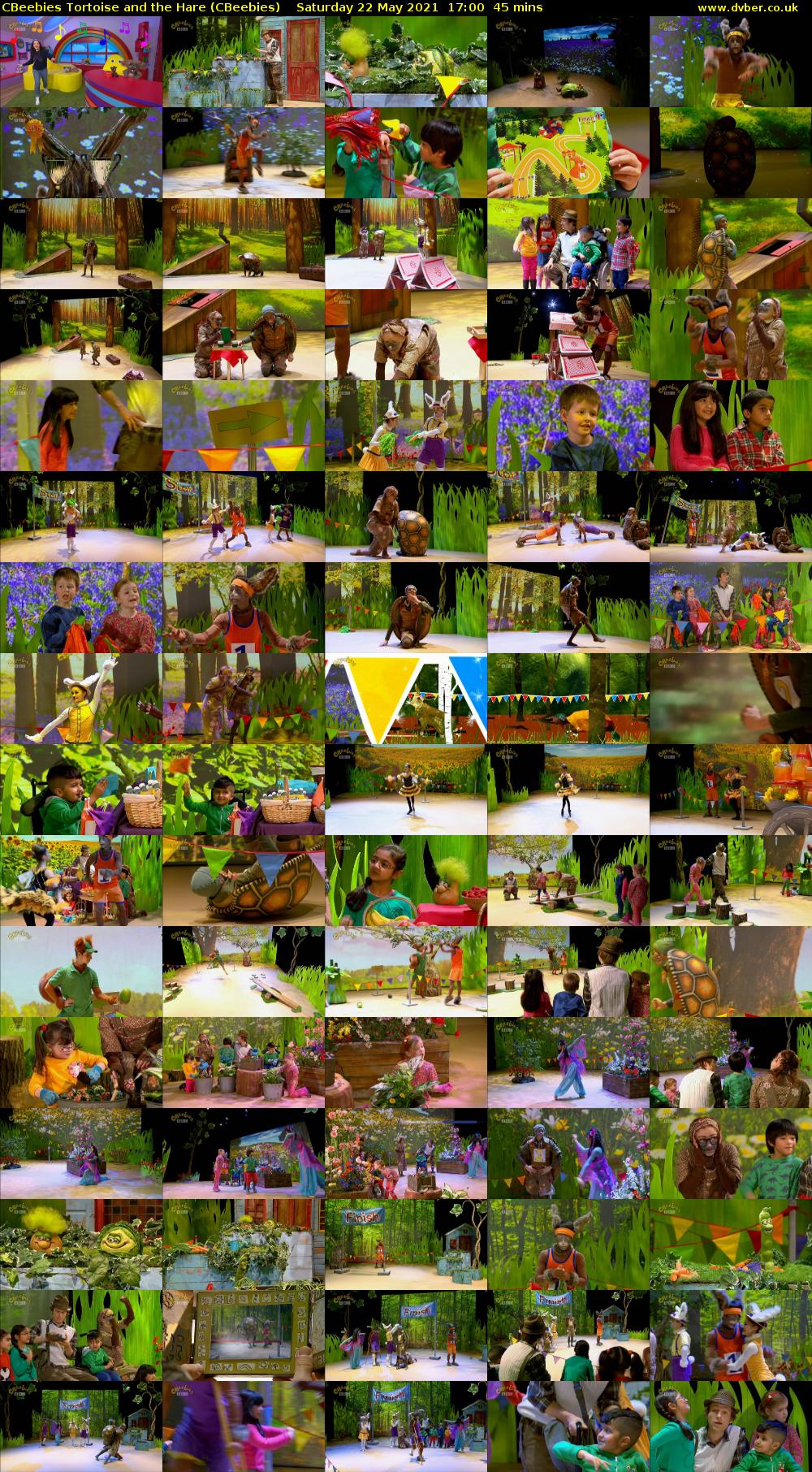 CBeebies Tortoise and the Hare (CBeebies) Saturday 22 May 2021 17:00 - 17:45