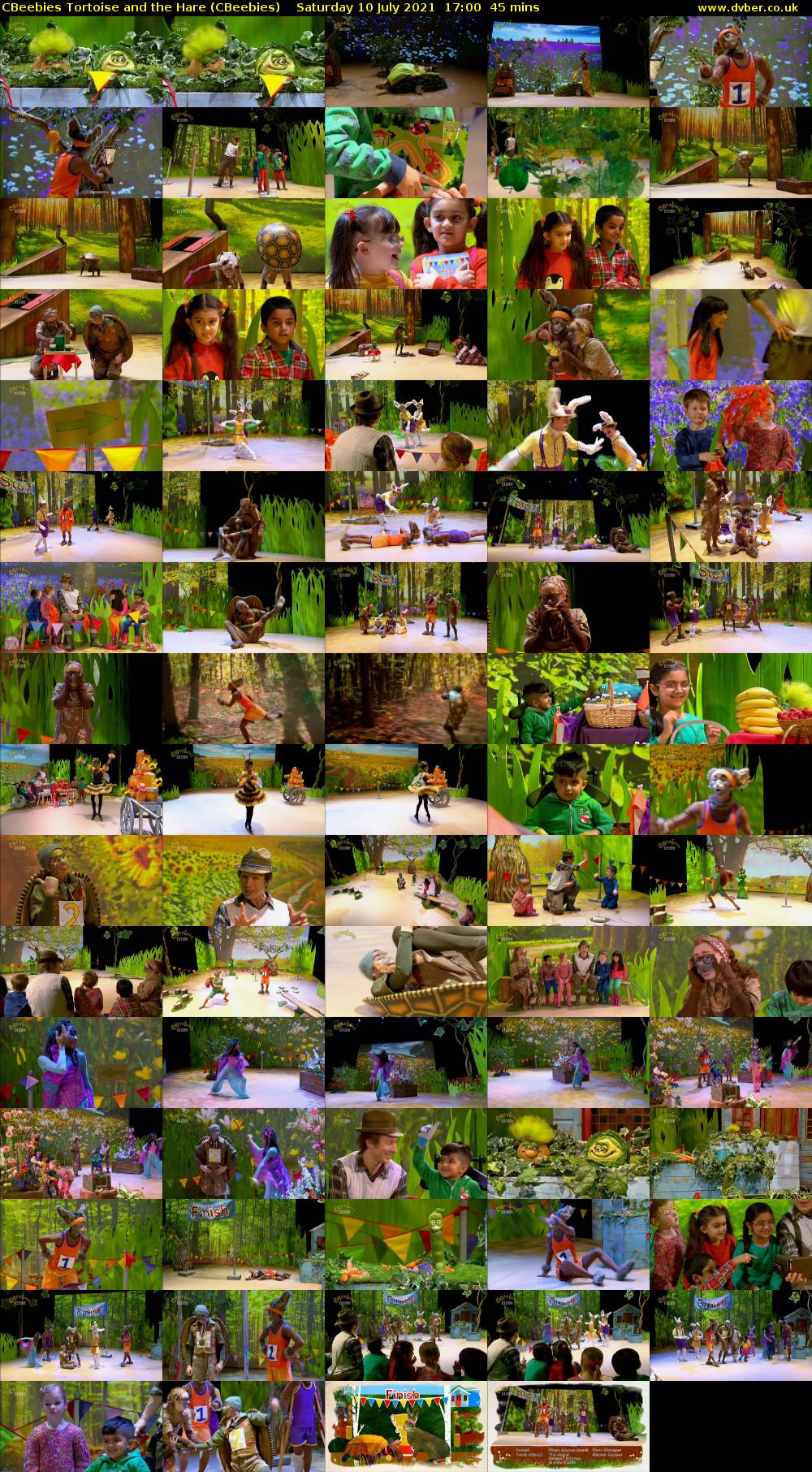 CBeebies Tortoise and the Hare (CBeebies) Saturday 10 July 2021 17:00 - 17:45