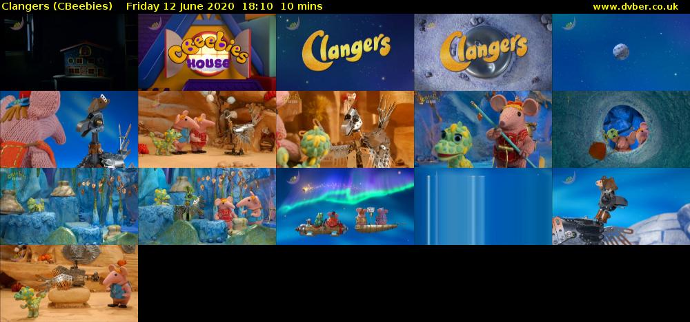 Clangers (CBeebies) Friday 12 June 2020 18:10 - 18:20