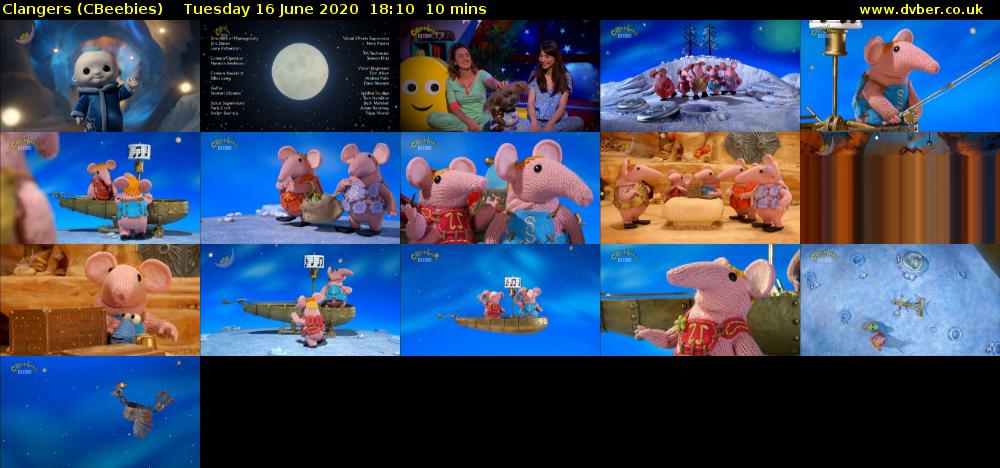 Clangers (CBeebies) Tuesday 16 June 2020 18:10 - 18:20