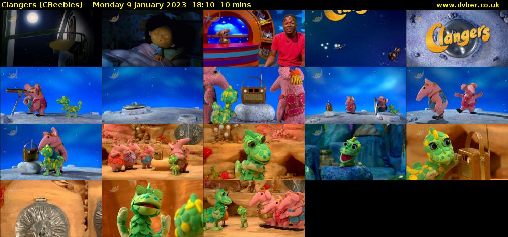 Clangers (CBeebies) Monday 9 January 2023 18:10 - 18:20