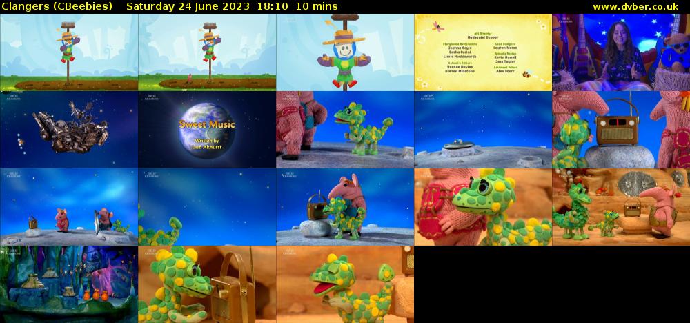 Clangers (CBeebies) Saturday 24 June 2023 18:10 - 18:20