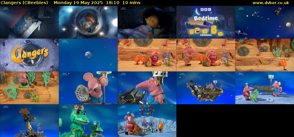 Clangers (CBeebies) Monday 19 May 2025 18:10 - 18:20