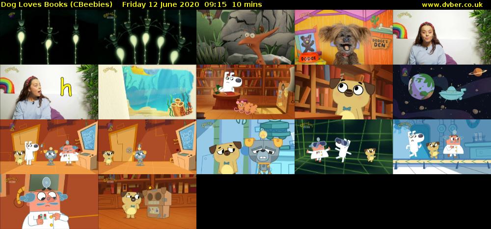 Dog Loves Books (CBeebies) Friday 12 June 2020 09:15 - 09:25