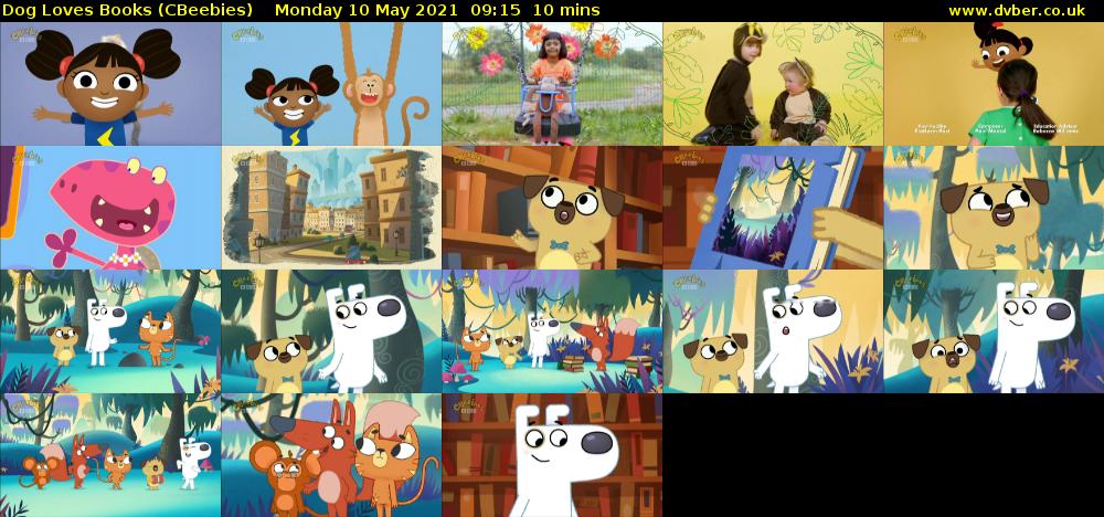 Dog Loves Books (CBeebies) Monday 10 May 2021 09:15 - 09:25