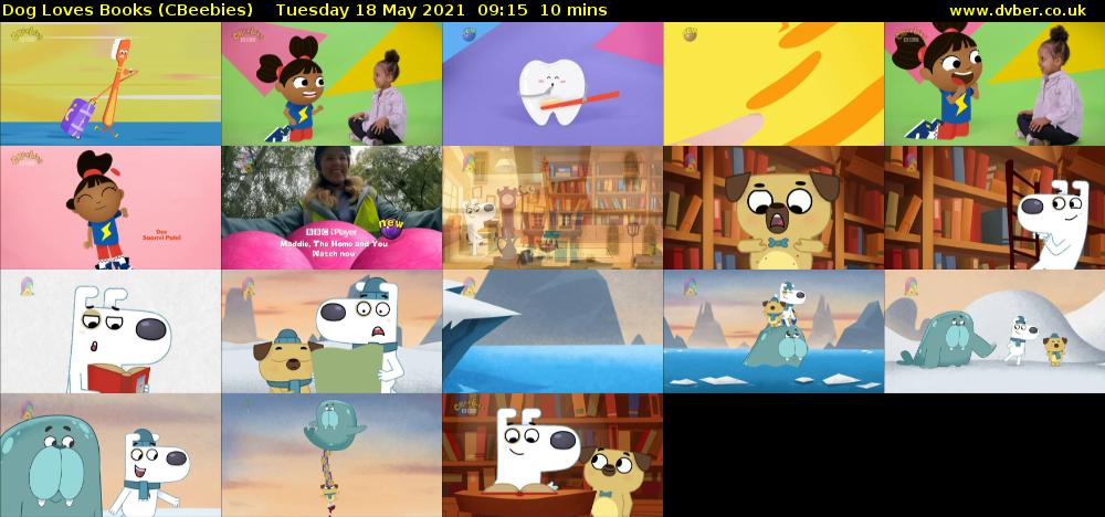 Dog Loves Books (CBeebies) Tuesday 18 May 2021 09:15 - 09:25
