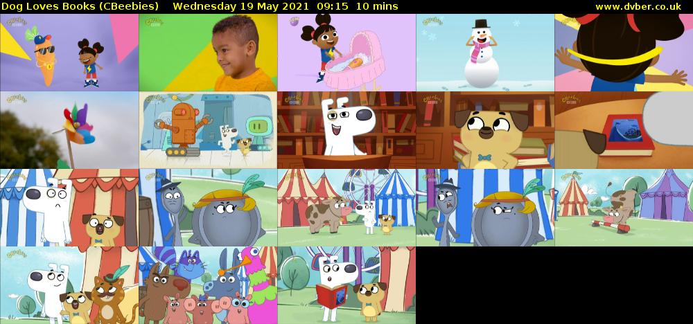 Dog Loves Books (CBeebies) Wednesday 19 May 2021 09:15 - 09:25