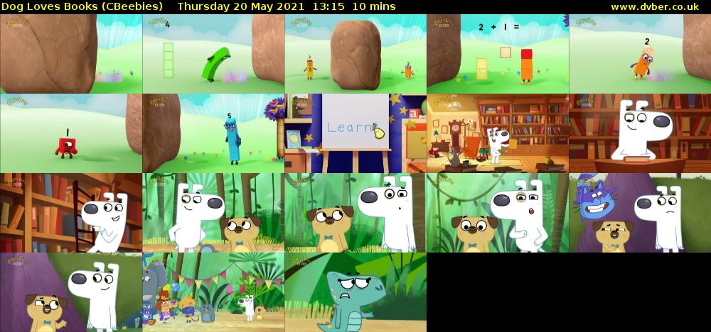 Dog Loves Books (CBeebies) Thursday 20 May 2021 13:15 - 13:25