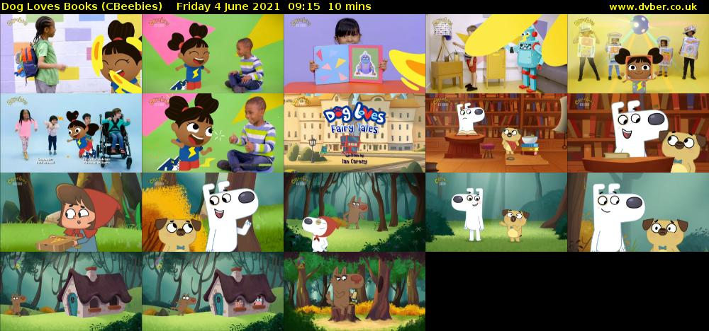Dog Loves Books (CBeebies) Friday 4 June 2021 09:15 - 09:25