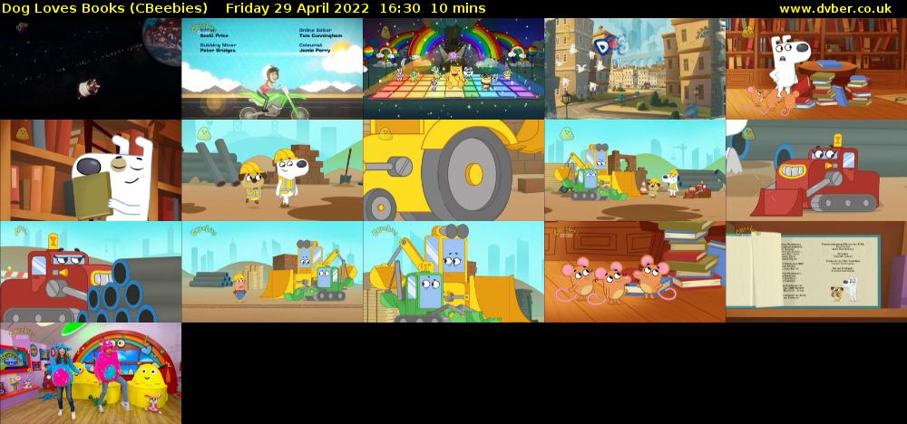 Dog Loves Books (CBeebies) Friday 29 April 2022 16:30 - 16:40