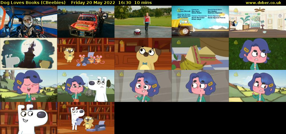 Dog Loves Books (CBeebies) Friday 20 May 2022 16:30 - 16:40