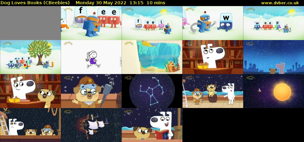 Dog Loves Books (CBeebies) Monday 30 May 2022 13:15 - 13:25