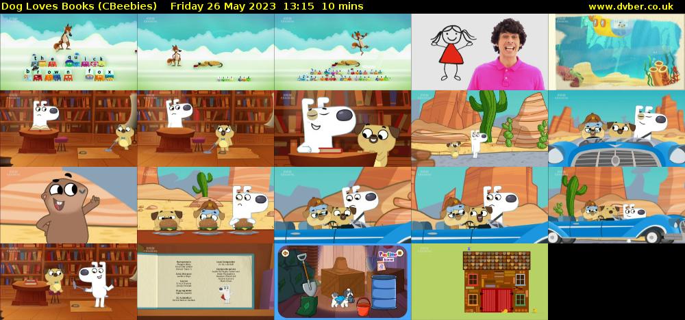 Dog Loves Books (CBeebies) Friday 26 May 2023 13:15 - 13:25