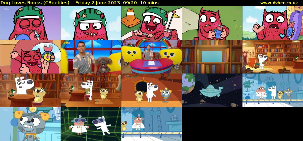 Dog Loves Books (CBeebies) Friday 2 June 2023 09:20 - 09:30