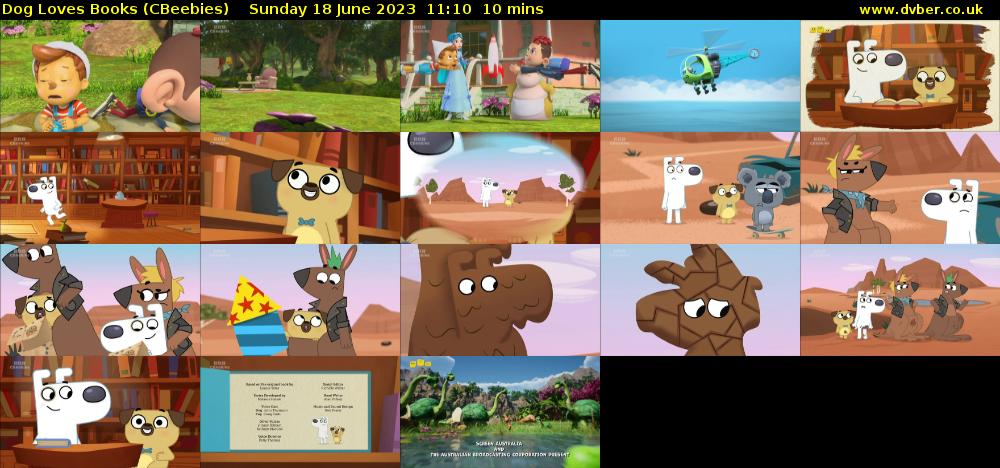 Dog Loves Books (CBeebies) Sunday 18 June 2023 11:10 - 11:20