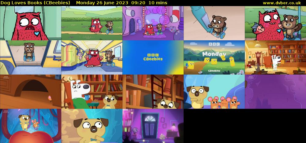 Dog Loves Books (CBeebies) Monday 26 June 2023 09:20 - 09:30