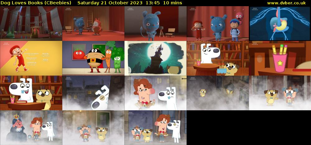 Dog Loves Books (CBeebies) Saturday 21 October 2023 13:45 - 13:55