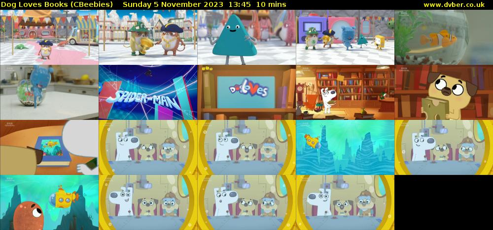 Dog Loves Books (CBeebies) Sunday 5 November 2023 13:45 - 13:55